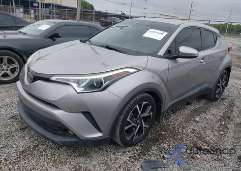2018 Toyota C-Hr Xle из США, поврежденный, VIN NMTKHMBXXJR031420